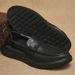 Men's Lefu New One Step Casual Business Top Layer Cowhide Bean Soft Leather Shoes_vogvips.com