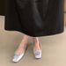 Hidden Wedge French Style Red Single For Women Spring Autumn 2025 Summer Bowknot Ballet Gentle Evening Shoes_vogvips.com