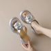 French-style Camellia Open-toe Sandals Women, Exquisite Thick-soled Slip-on Slippers For Outdoor Wear, Summer Women's_vogvips.com