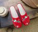 Slippers, Chinese Style, Spring And Summer Embroidered Cloth Shoes, Baotou, Home Half, Women's External Wearing_vogvips.com