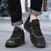 New Outdoor Casual Shoes Heightening Shoes Women's Air Cushion Hiking Shoes Hiking Shoes_vogvips.com