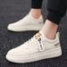 Men's New Spring White Men's Korean Version Trendy Versatile Board Youth Casual Sports Shoes_vogvips.com