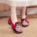 Single Shoe Spring And Autumn Oxford Soft Sole Low Heel Loafers, Mom Shoes, Walking Shoes_vogvips.com