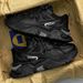 Men's Trendy Black Warrior Dad Shoes - Breathable Mesh Sneakers For Summer, Lightweight Running Shoes With Height Increase,_vogvips.com