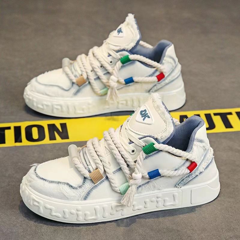 Men's Shoes, Dreadlocks, Bread Design, Comfortable, Casual, Wear Resistant, Versatile, Trendy_vogvips.com