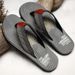 New Beach Herringbone Men In Summer, Non Slip Clip On Feet, Casual Sandals For Outdoor Wear, Trendy Thick Soled Men's_vogvips.com