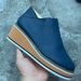 Autumn And Winter New Short Large Women's Shoes Round Toe Thick Sole Slope Heel Side Zipper Casual Boots_vogvips.com