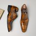 Men's 2025 Autumn/winter Business Suit Three Joint Italian High Heel Long Version Trendy Men's Leather Shoes_vogvips.com