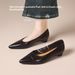 Cameido Women's Pointed Toe Chunky Heel Dress Shoes For Spring_vogvips.com