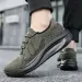 Four-season Style Flying Woven Breathable Mesh Casual Sports Shoes,men's Anti-slip Wear-resistant Running Shoes And Sock Shoes_vogvips.com