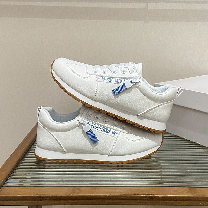 Little White Shoes Female And Female Students Leisure Sports Versatile Board Shoes Street Shooting_vogvips.com