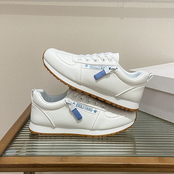 Little White Shoes Female And Female Students Leisure Sports Versatile Board Shoes Street Shooting_vogvips.com