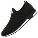 Casual Men's Shoes Fashionable And Versatile Breathable Mesh Sports Shoes Slip On Lazy Shoes Comfortable Toe Shoes_vogvips.com