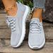 Summer Fashion New Foreign Trade Women's Mesh Breathable Thick Sole Retro Agan Korean Style Sports Shoes_vogvips.com