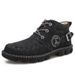 European Warm Series Autumn Winter Mid-top Handmade Martin British Style Work Shoes Non-slip Men's Short Boots Large Size_vogvips.com