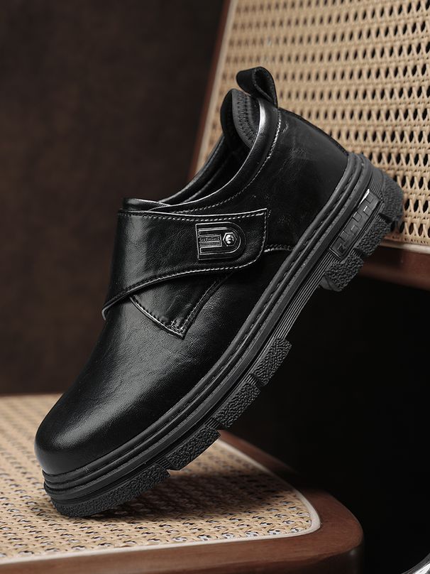 New Leather Spring Men's Shoes High-top Men's Heightening Tooling Martin Boots_vogvips.com