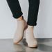 Leather sanded leather men's boots pointed high-tops trendy ankle boots_vogvips.com