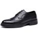 CH2189-RD Cow Leather Men's Dress Shoes, Choose Size And Tell Seller_vogvips.com