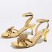 Factory Direct Sales Cross-border Foreign Trade Women's High-heeled Shoes, Iridescent Rose Orchid PU Leather Square-toed_vogvips.com