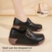 Genuine Spring And Autumn New Thick-soled Leather Sho, Versatile, Fashionable, Casual, Trendy, Lightweight Women's_vogvips.com