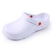 Black Non-slip Kitchen Shoes Work Labor Shoes Waterproof And Oil Proof Cook Shoes_vogvips.com