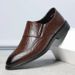 Suitable For All Seasons 2024 Autumn New Trendy Business Formal Casual Leather Classic Shoes Men's Fashion_vogvips.com