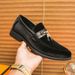 Large Size Loafers With British Style Suede, Soft Comfortable Beanie Shoes, Fashionable And Casual, One Foot Business_vogvips.com