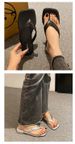 Summer New Internet Celebrity Outerwear Women's Flip-flops Fashion Home Beach Leisure Fairy Versatile Skirt Slippers_vogvips.com