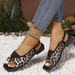 Cross-border Plus-size Flat For Women, 2025 New Model, Toe-loop, European And American Style, Square Toe, Casual,_vogvips.com