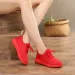 Women's Vulcanize 2025 Autumn Sneakers Solid Black Red Gym Fitness Trainers Walking Sport Shoes Female Zapatos Mujer_vogvips.com