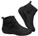 2025 Foreign Trade Shoes British Style Snow Martin Large Size Short Fashion Casual Women's Boots With Ear_vogvips.com