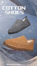 New Winter Cotton Shoes For Men In 2025-: Casual, Warm, Fleece, Thickened, Low-top_vogvips.com