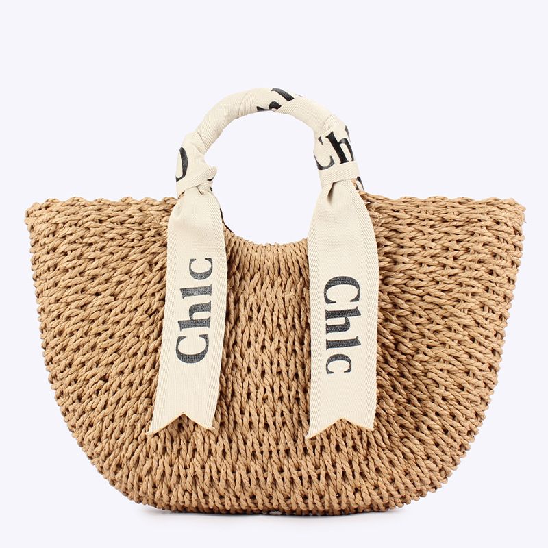 Women's Scarf Tote & Wedge Sandals Set – Handwoven Beach Bag With Platform Peep-Toe Shoes (Boho Vacation Combo)_vogvips.com