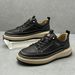 Sneakers 2025 New Autumn Fashion Casual Genuine Breathable Korean Style Trendy Men's Work Leather Shoes_vogvips.com