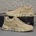 Spring New Labor Protection Casual Workwear Board Thick Soled Anti Slip Driving Men's Sports Running Shoes_vogvips.com