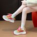 Fleece Forrest Gump Shoes Schoolgirl Sports Daddy Shoes Platform Casual_vogvips.com