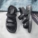 Cross-Border Summer New Mesh One-Strap Casual Sandals Men's Trendy Fashion Outdoor Sports Beach Shoes_vogvips.com
