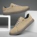 New Men's Suede Fashionable Lace-Up Casual Breathable Comfortable Walking Shoe Anti -Slip And Wear-Resistant Flat Shoes_vogvips.com
