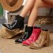 2025.1 New Women's Autumn And Winter Style Fringed Ankle Boots Side Zipper Women's Boots_vogvips.com