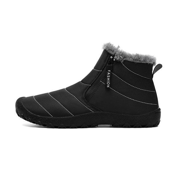 Neu Männer Mit High Top Outdoor Wasserdicht, Anti-rutsch Verschleiß-beständig Herbst Und Winter Frauen Warme Baumwolle Schuhe_vogvips.com