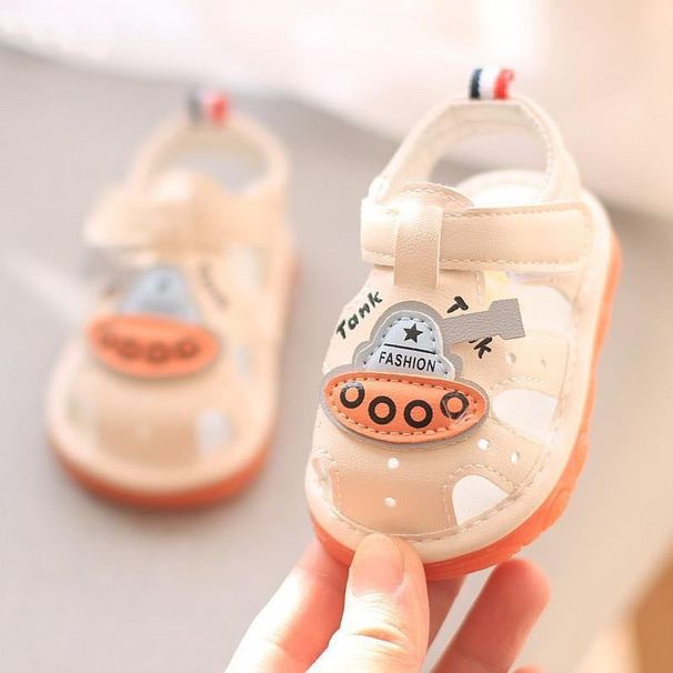 Cry Summer New Soft Sole Walking Boys Shoes Non-Slip 0-1-2 Years Old Girls Baby Sandals_vogvips.com