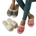 New Autumn Winter Cotton Slippers Warm Women Home Fleece Thickened Comfortable Thick Sole Indoor Outdoor Men Non-Slip_vogvips.com