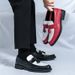 New Fashion Genuine Leather Tassel Business Casual Loafer Shoes For Men Black Business Formal Leather Shoes For Daily Office Casual Men's Shoes For Dr_vogvips.com