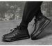 Men's Fleece Casual Shoes, Cotton Leather Shoes And Snow Boots For Winter_vogvips.com