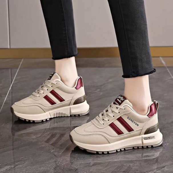 New Spring And Autumn Women's Sports Shoes: Versatile, Lightweight, Soft Sole, Non-Slip, Shock-Absorbing, Comfortable_vogvips.com