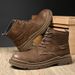 European Warm Series Fashion Autumn Winter High-Quality Genuine Thick-Soled Trendy Versatile Martin Comfortable Men's Leather Boots_vogvips.com
