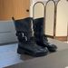 British Style Martin For Women 2025 Summer New Thick Heel Belt Buckle Short Motorcycle Versatile Single Boots Trendy_vogvips.com