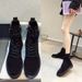 Martin Boots Autumn/Winter New Style Women's Versatile Boots, Thick-heeled Fleece Short Boots_vogvips.com