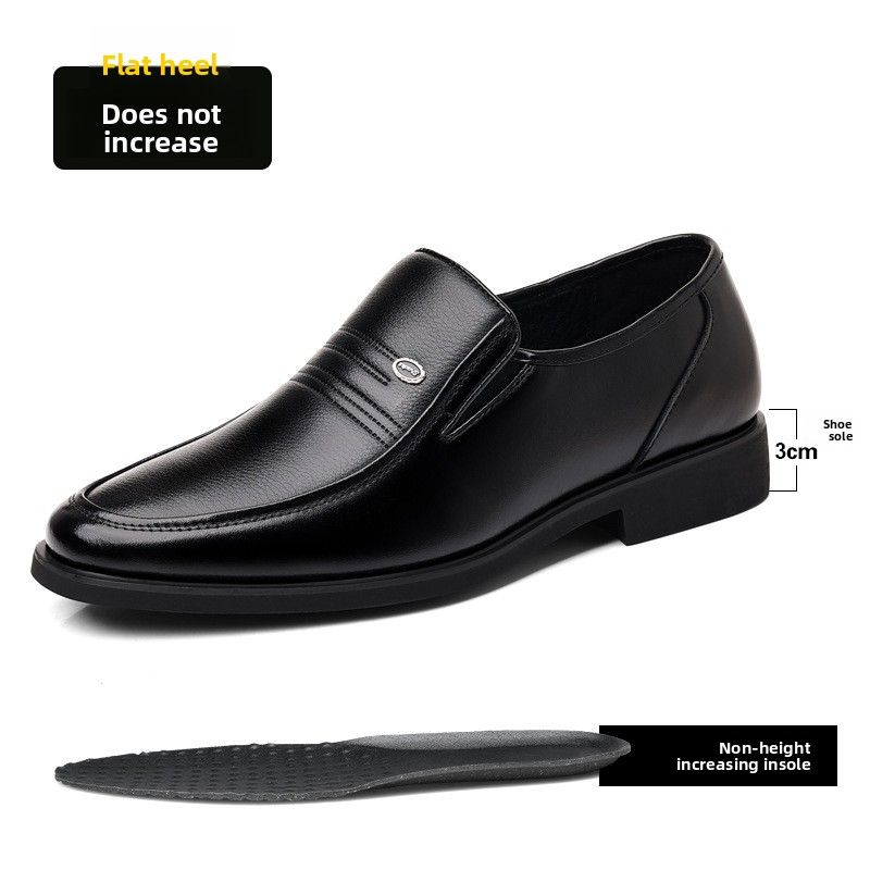 Men's Slip-On Dress Shoes Breathable Comfort Loafers For Business Casual_vogvips.com