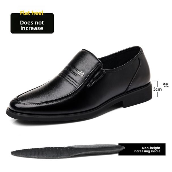 Men's Slip-On Dress Shoes Breathable Comfort Loafers For Business Casual_vogvips.com